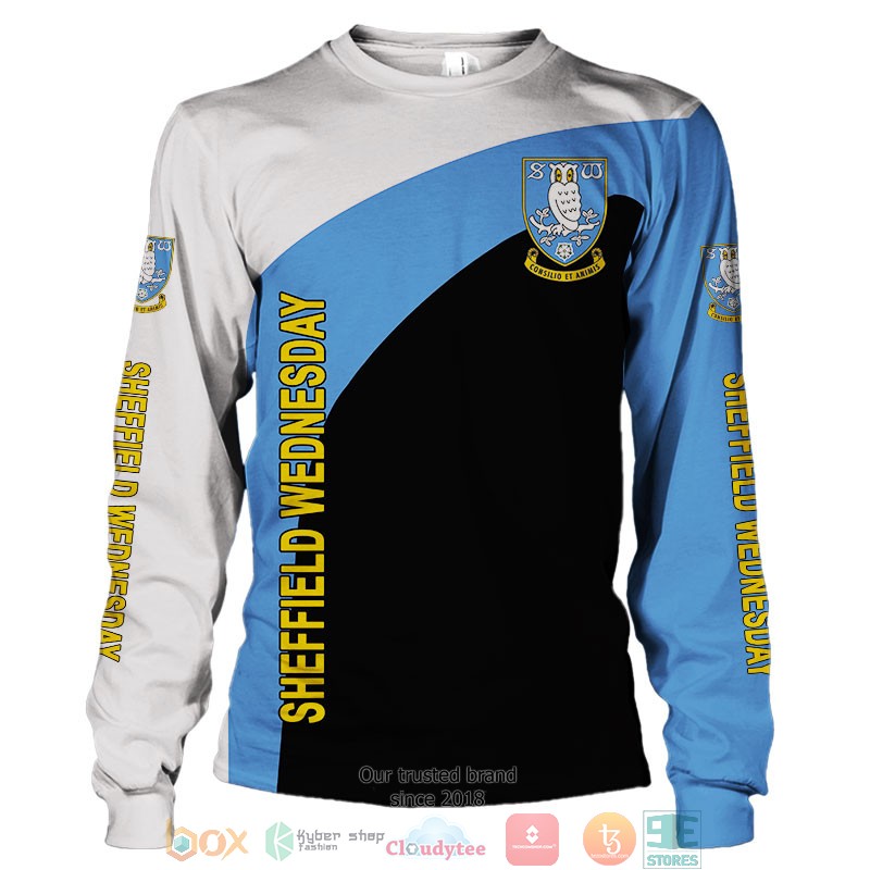 Sheffield Wednesday 3d shirt, hoodie 4 Sheffield Wednesday 3d shirt hoodie 1 2 3