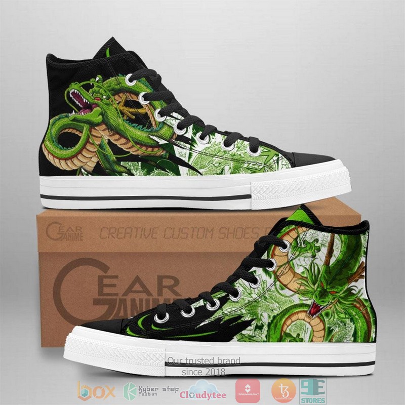Shenron Dragon Ball High Top Canvas Shoes