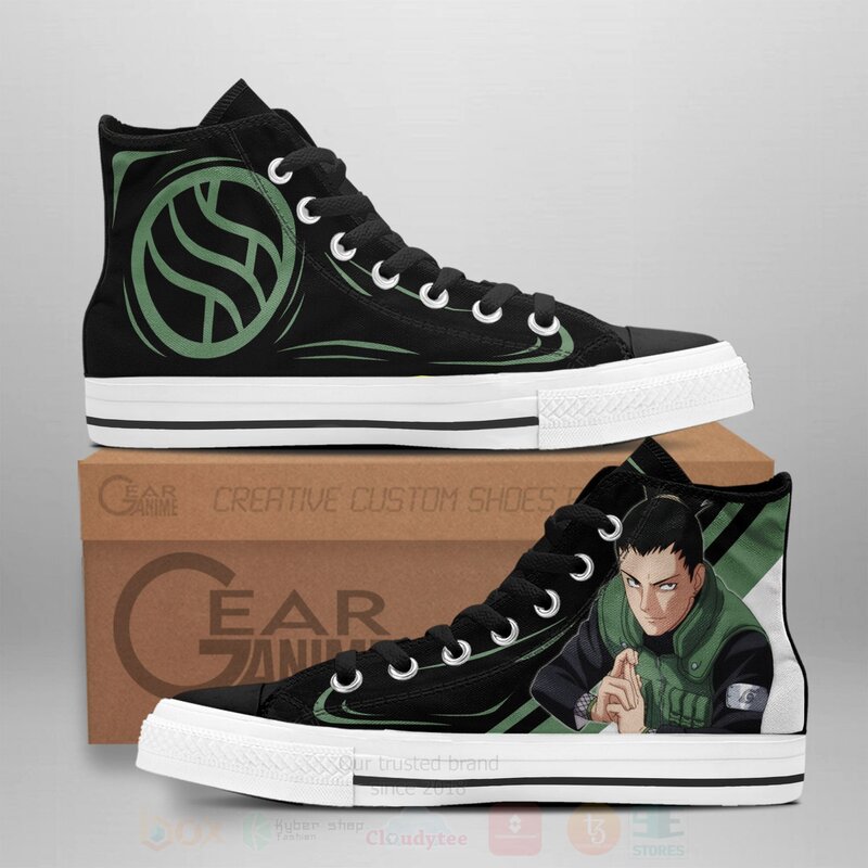 Shikamaru Nara Custom Anime High Top Shoes