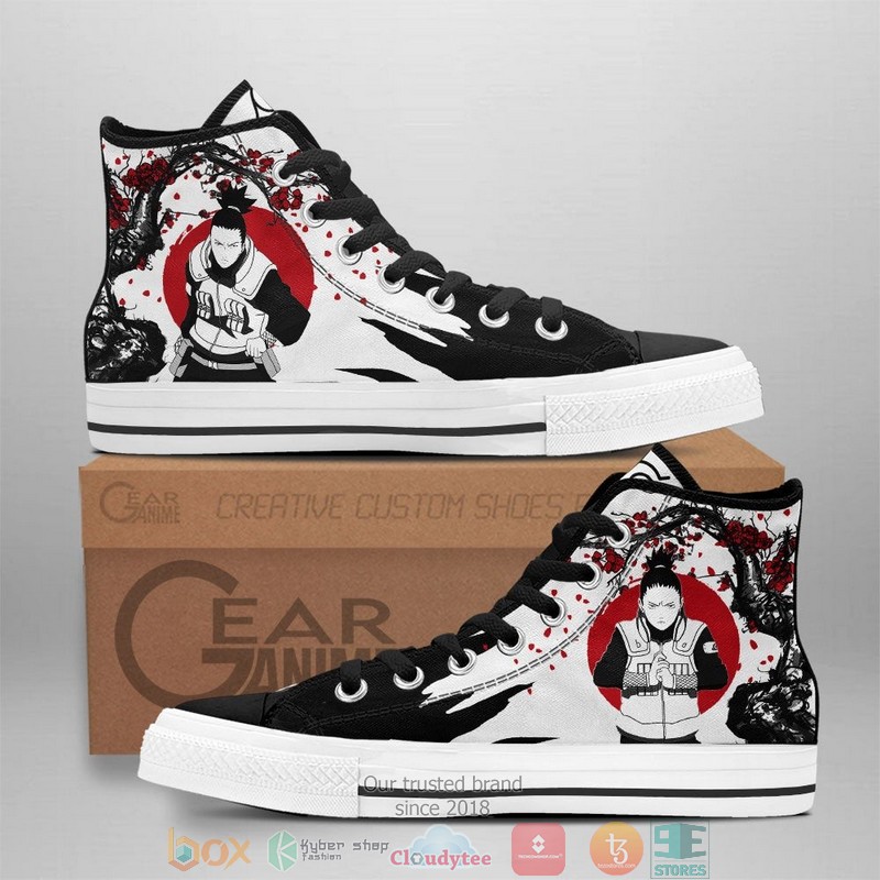 Shikamaru Nara NRT Japan Style High Top Canvas Shoes