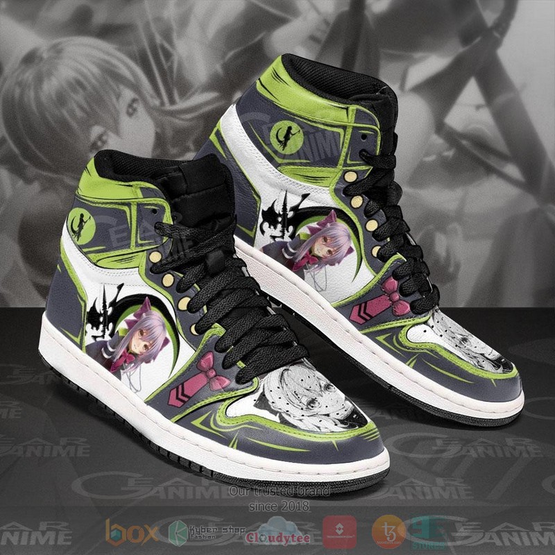 Shinoa Hiiragi Anime Seraph of the End Air Jordan high top Sneaker Shoes 2 Shinoa Hiiragi Anime Seraph of the End Air Jordan high top shoes 1
