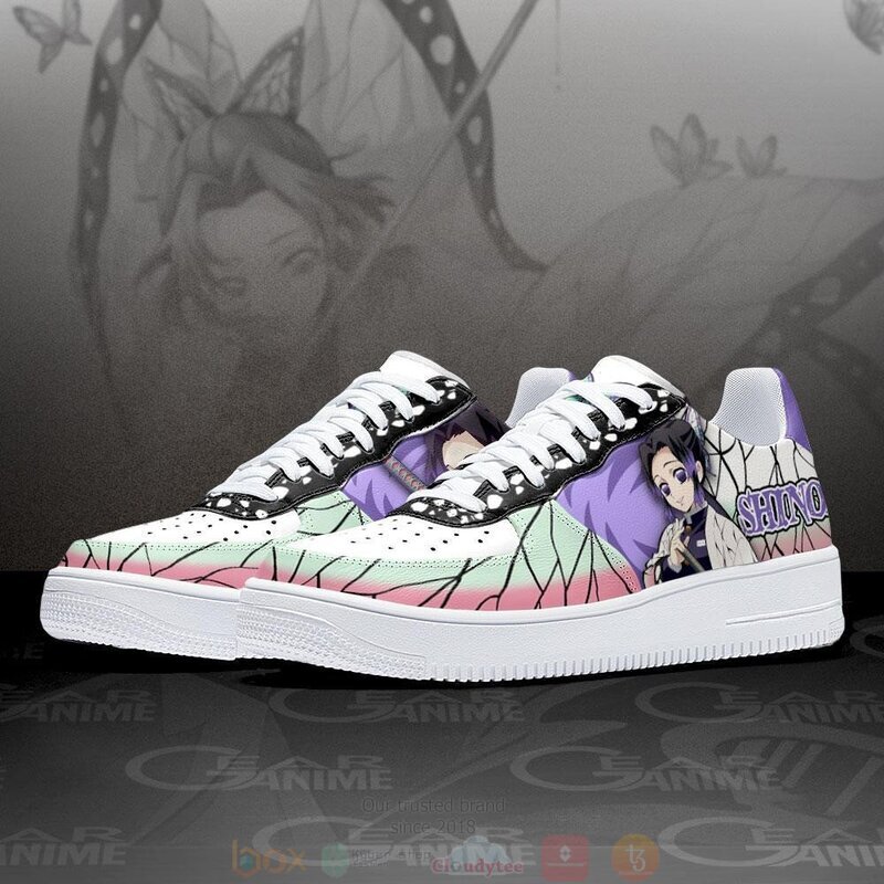 Shinobu Kocho Air Anime Demon Slayer Nike Air Force Shoes 1