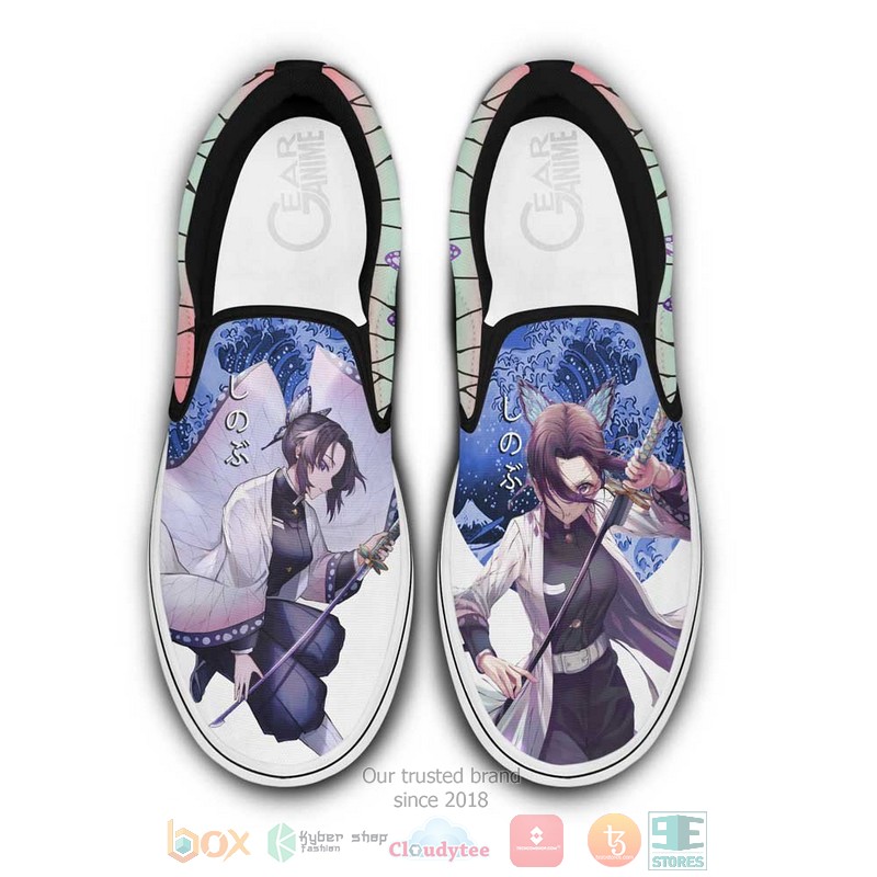 Shinobu Kocho Anime Demon Slayer Slip On Shoes
