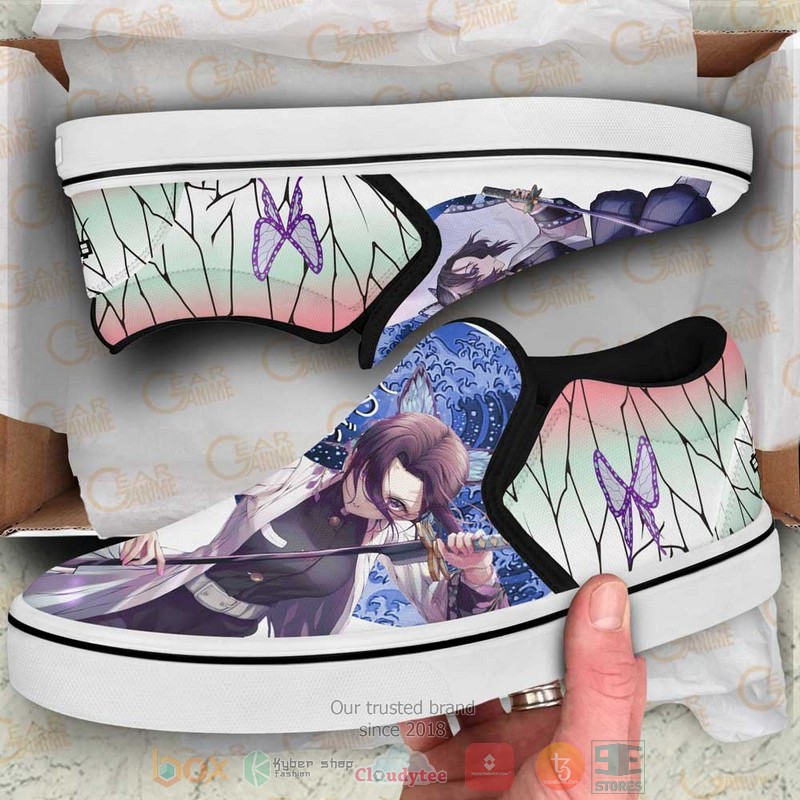 Shinobu Kocho Anime Demon Slayer Slip On Shoes 1