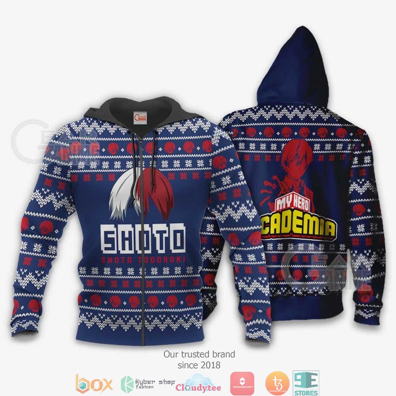 Shoto Todoroki My Hero Academia Anime 3d shirt hoodie 1