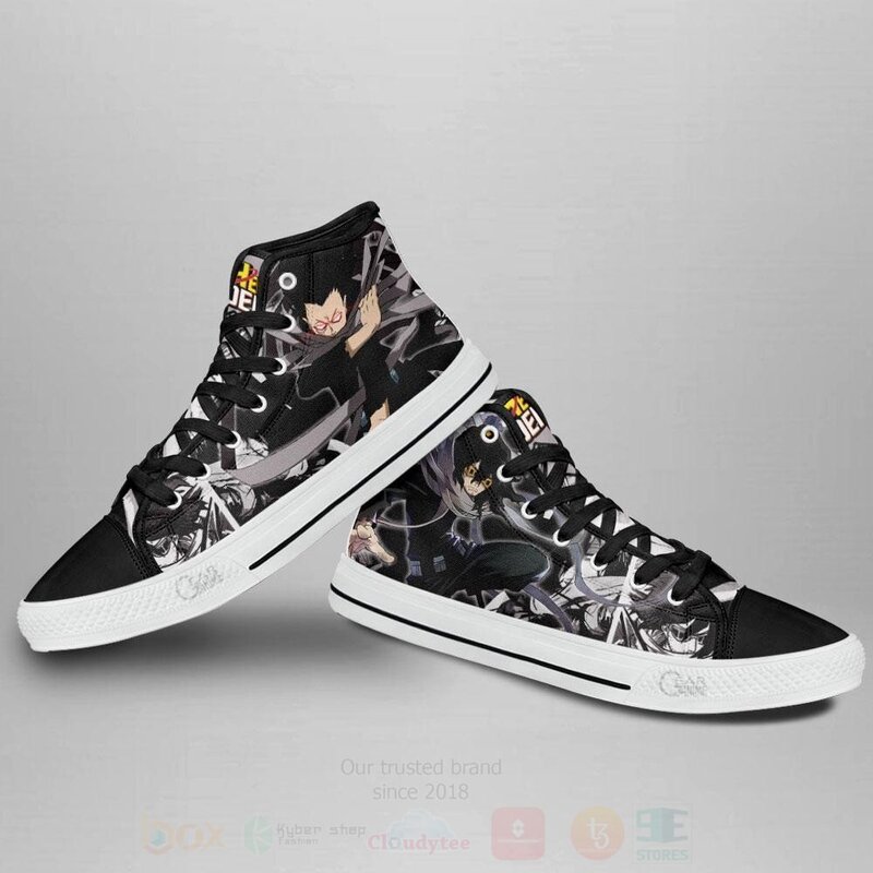 Shouta Aizawa Custom Anime My Hero Academia High Top Shoes 1 2 3