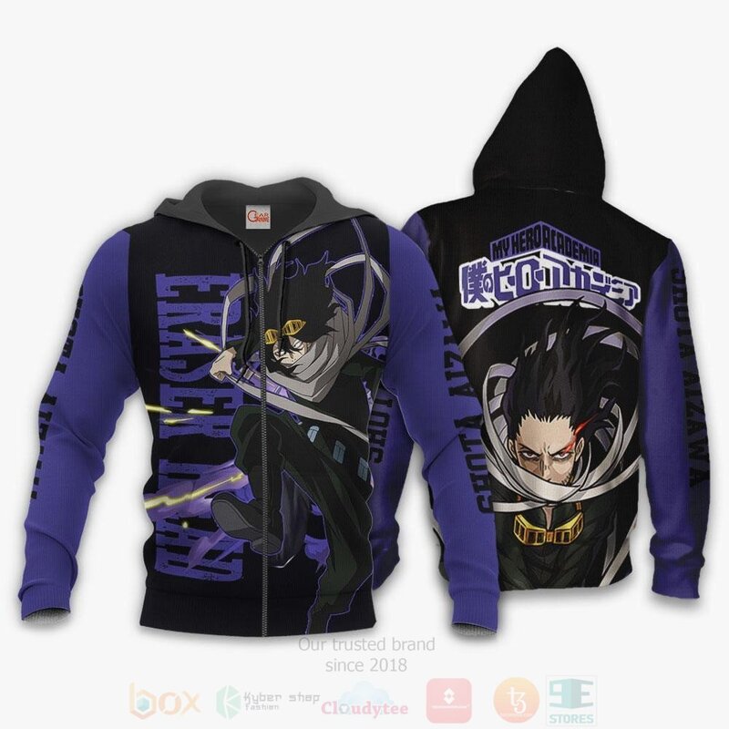 BEST Shouta Aizawa My Hero Academia Custom Anime 3D Hoodie, T-Shirt 1 Shouta Aizawa My Hero Academia Custom Anime 3D Hoodie Shirt