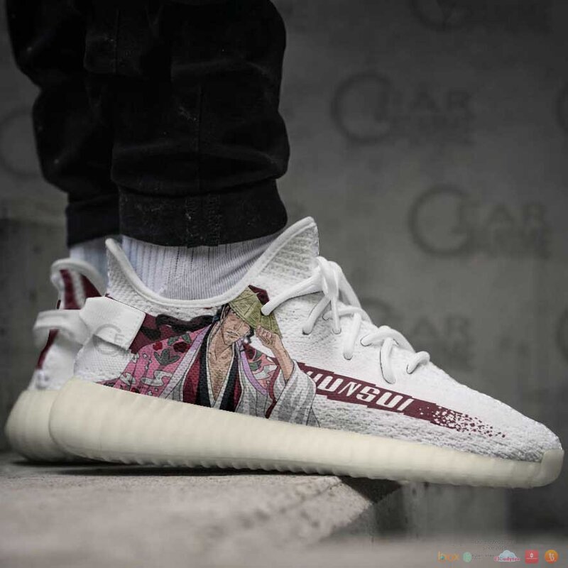 Shunsui Kyoraku Bleach Anime yeezy shoes 4 Shunsui Kyoraku Bleach Anime yeezy sneaker 1 2 3