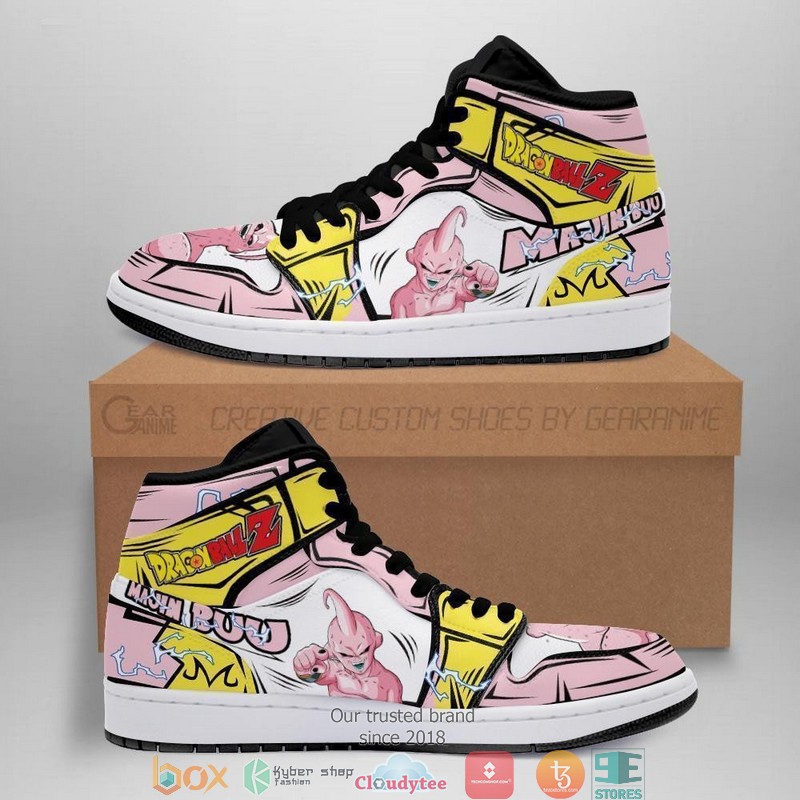 Skinny Majin Buu Anime Dragon Ball Air Jordan High Top Shoes