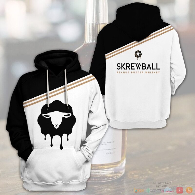 Skrewball Whiskey 3d hoodie