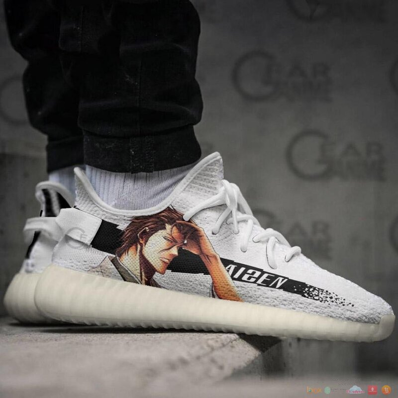 Sosuke Aizen Bleach Anime yeezy shoes 4 Sosuke Aizen Bleach Anime yeezy sneaker 1 2 3
