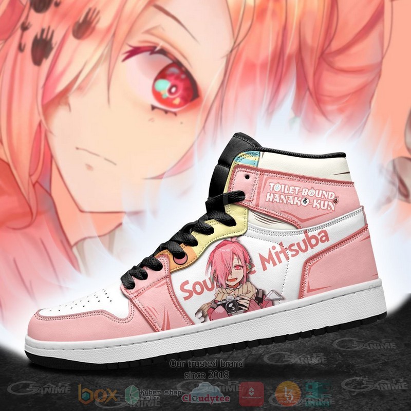 Sousuke Mitsuba Anime Toilet-bound Hanako-kun Air Jordan high top Sneaker Shoes 4 Sousuke Mitsuba Anime Toilet bound Hanako kun Air Jordan high top shoes 1 2 3