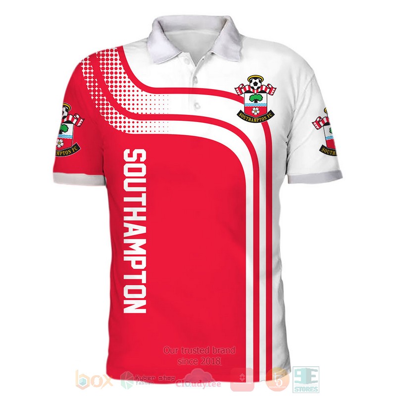 Southampton red white 3D shirt hoodie 1 2 3 4 5 6 7 8