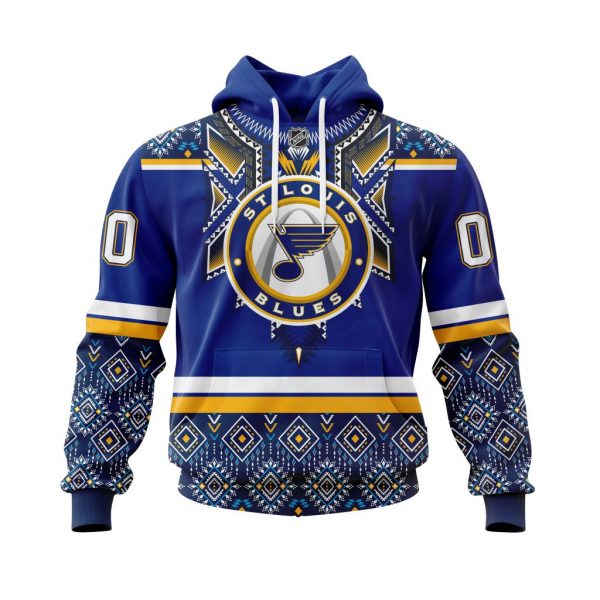 St Louis Blues Specialized Native Concepts 3d shirt hoodie
