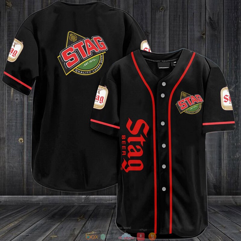 Stag Lager Beer Baseball Jersey
