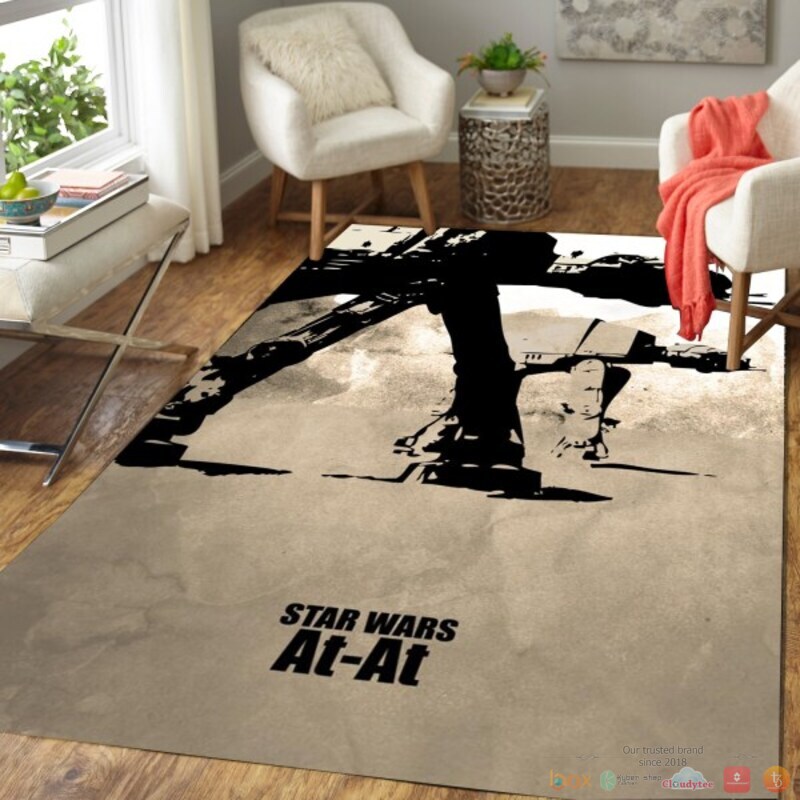 Star Wars At-At Area Rectangle Rug 3 Star Wars At At Area Rug 1 2