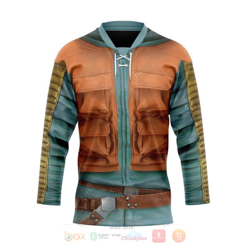 Star Wars Greedo Cosplay Custom Hockey Jersey
