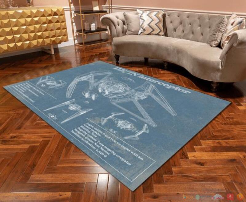 Star Wars Tie In Interceptor Rug 1