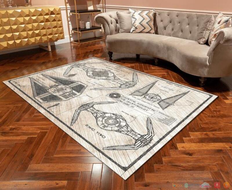 Star Wars Tie Striker Rug