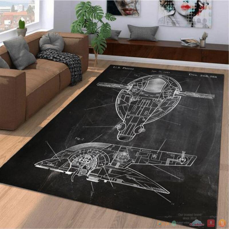 Star Wars U S Patent April 1982 Rug