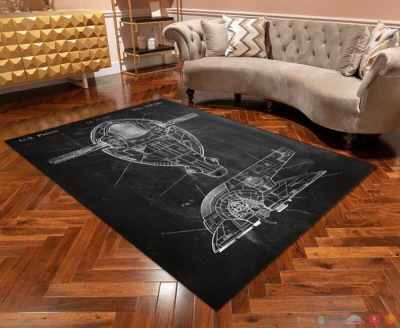 Star Wars U S Patent April 1982 Rug 1