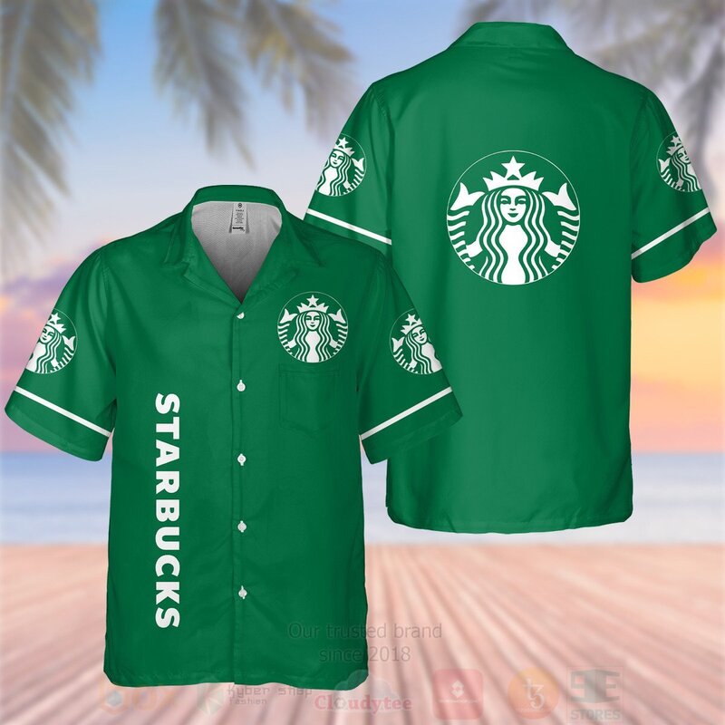 Starbucks Hawaiian Shirt