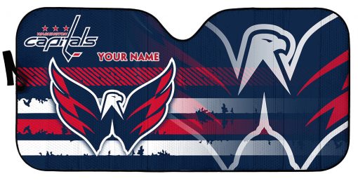 BEST NHL Washington Capitals Personalized Custom Car Windshield Sun Shade 3 NHL Washington Capitals Personalized Car Sun Shade 1