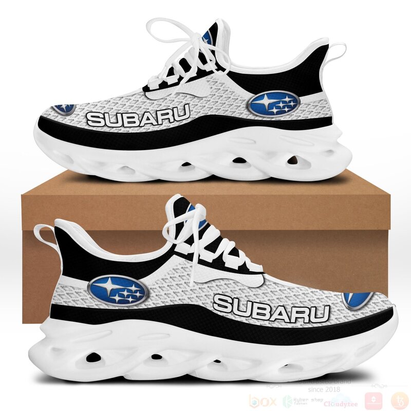 BEST Subaru Black - White Clunky Sneakers 2 Subaru Black White Clunky Max Soul Shoes 1