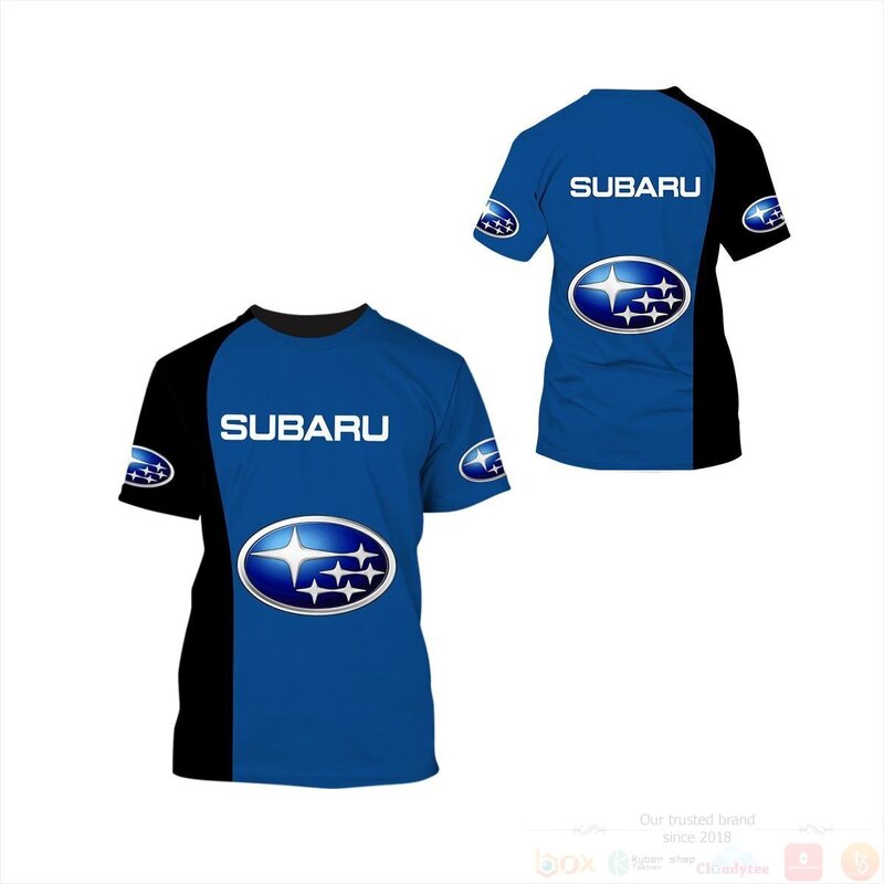BEST Subaru Blue 3D All Over Pint Hoodie, Shirt 3 Subaru Blue 3D Hoodie Shirt 1 2