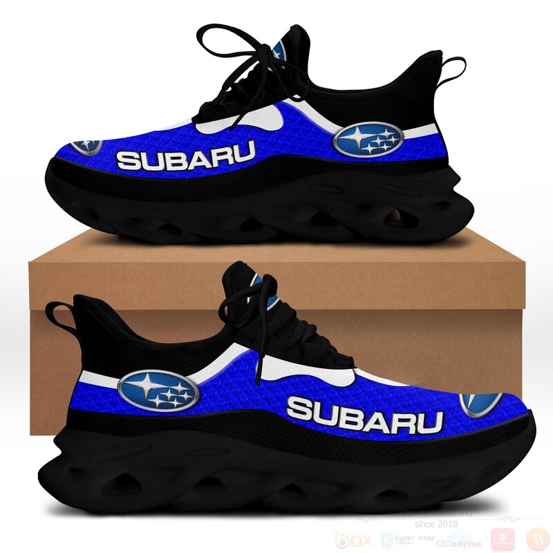BEST Subaru Blue Clunky Sneakers 9 Subaru Blue Clunky Max Soul Shoes