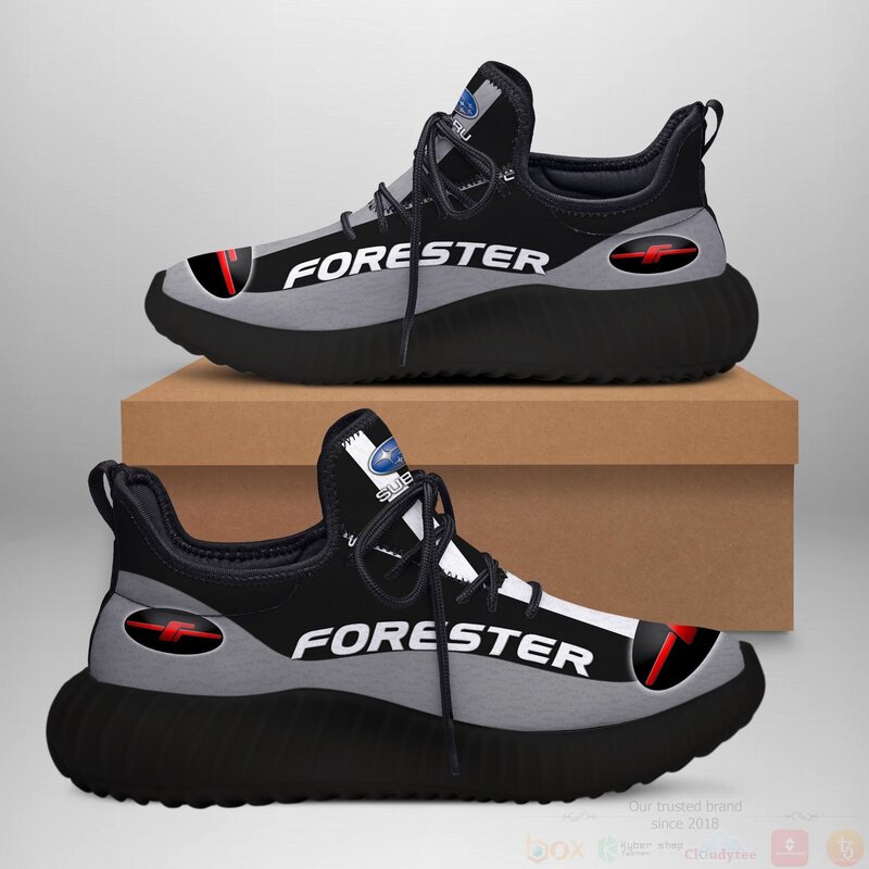 Subaru Forester Grey Yeezy Sneaker Shoes