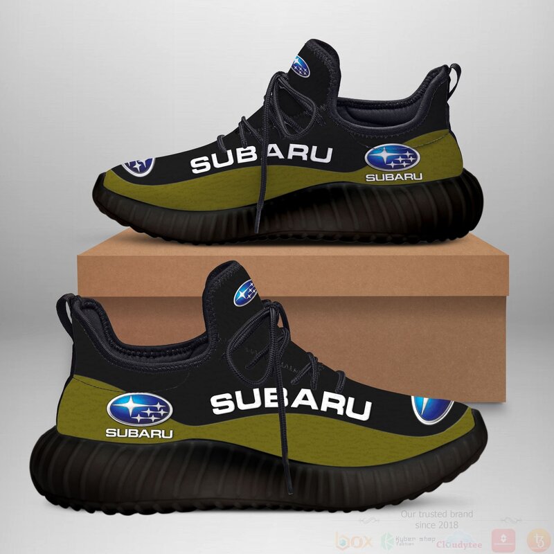 Subaru Green Yeezy Sneaker Shoes
