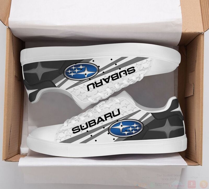 BEST Subaru Grey Stan Smith 2 Subaru Grey Stan Smith Low Top Shoes 1