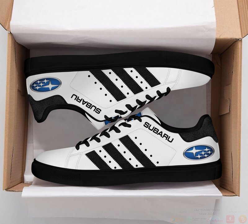 Subaru White Stan Smith Low Top Shoes