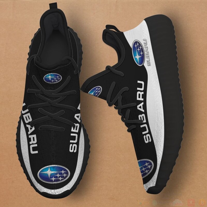 BEST Subaru White Yeezy Boost 3 Subaru White Yeezy Sneaker Shoes 1 2