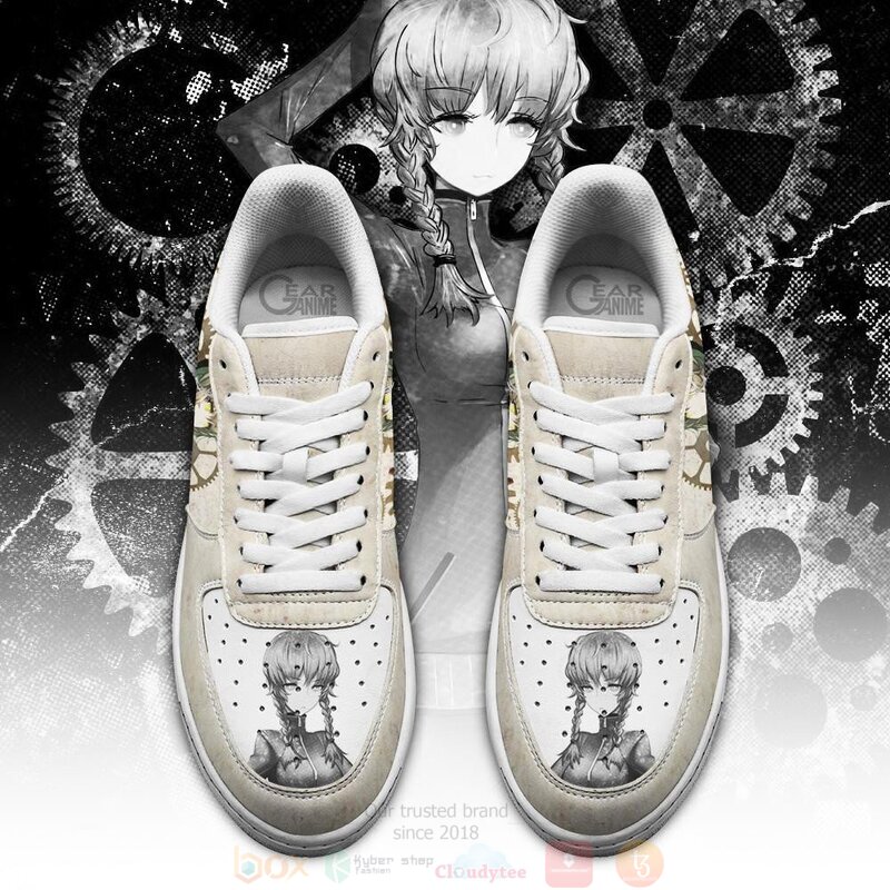 Suzuha Amane Steins Gate Anime Nike Air Force Shoes 1