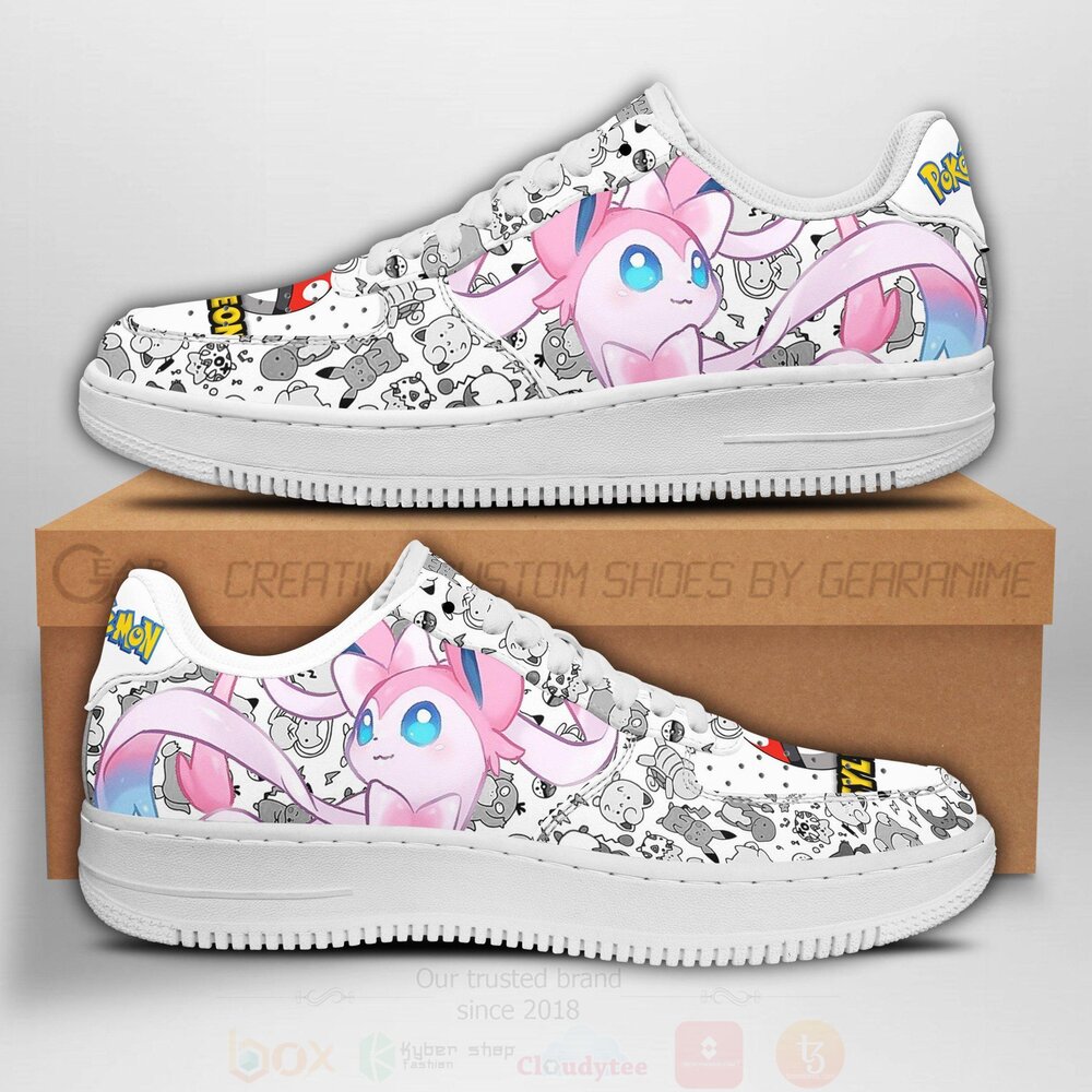 Sylveon Custom Anime Pokemon NAF Shoes