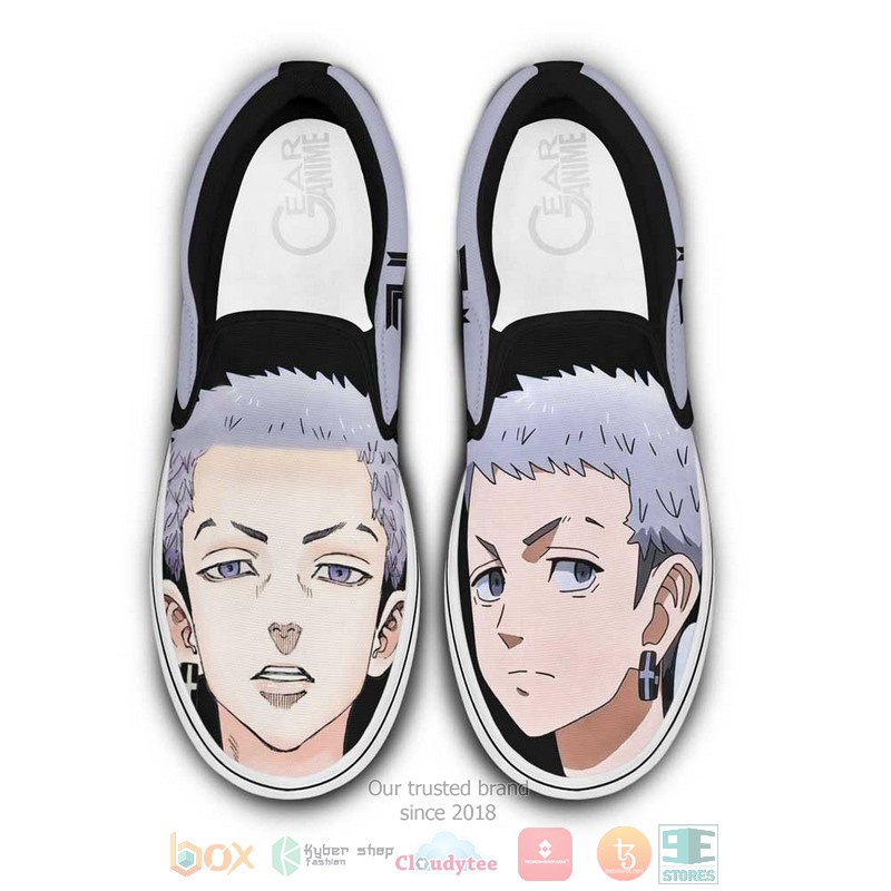 Takashi Mitsuya Anime Tokyo Revengers Slip On Shoes