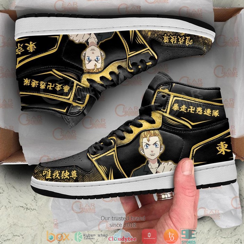 Takemichi Hanagaki Anime Tokyo Revengers Air Jordan High top shoes 1