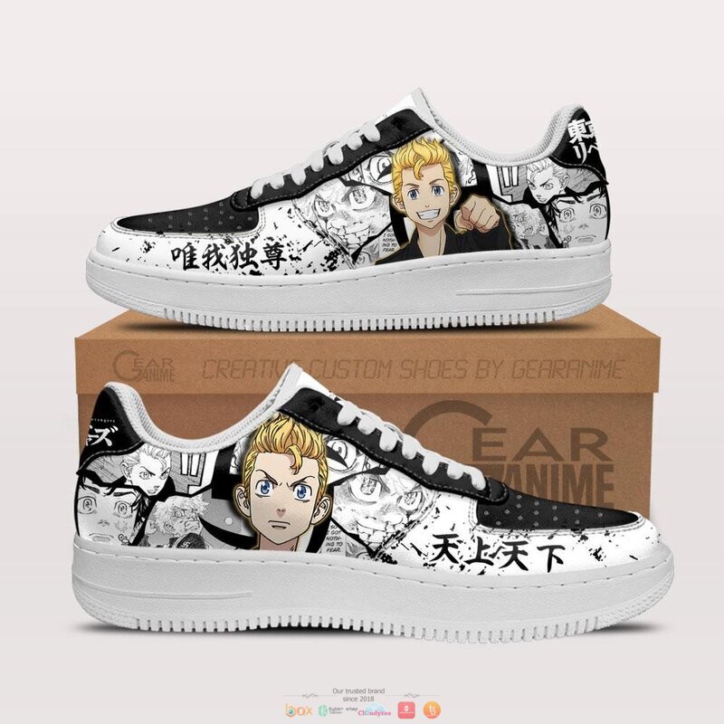 Takemichi Hanagaki Anime Tokyo Revengers Nike Air Force Shoes
