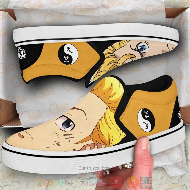 Takemichi Hanagaki Anime Tokyo Revengers Slip On Shoes 1