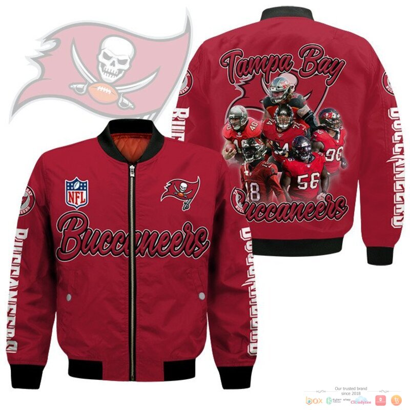 Tampa Bay Buccaneers players NFL Bomber Jacket
