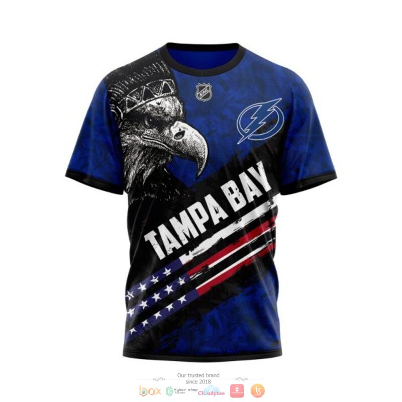 Tampa Bay Lightning NHL Eagle American flag full print 3D shirt, hoodie 8 Tampa Bay Lightning NHL Eagle American flag 3D shirt hoodie 1 2 3 4 5 6 7