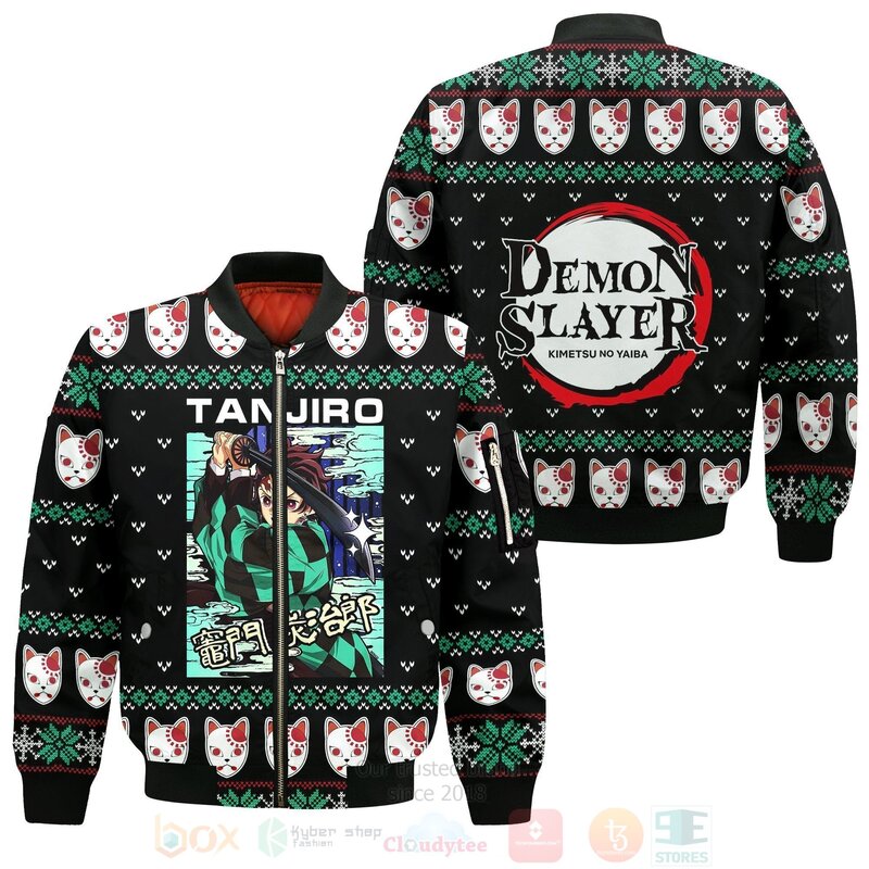 BEST Tanjiro Kamado Demon Slayer Anime Custom Clothes 3D Hoodie, T-Shirt 4 Tanjiro Kamado Demon Slayer Anime Custom Clothes 3D Hoodie Shirt 1 2 3
