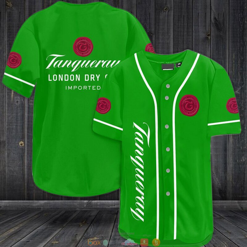 Tanqueray London Dry Gin Baseball Jersey