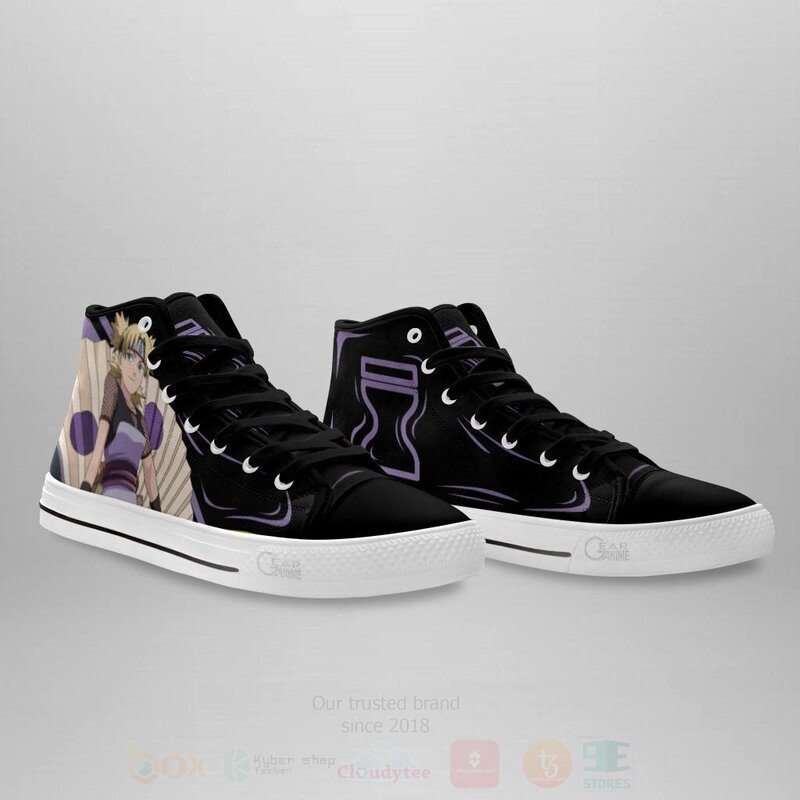 Temari Custom Anime High Top Shoes 1