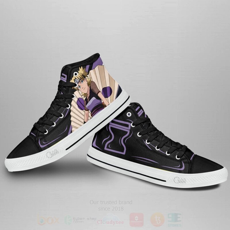BEST Temari Custom Anime High Top Canvas Sneakers 3 Temari Custom Anime High Top Shoes 1 2