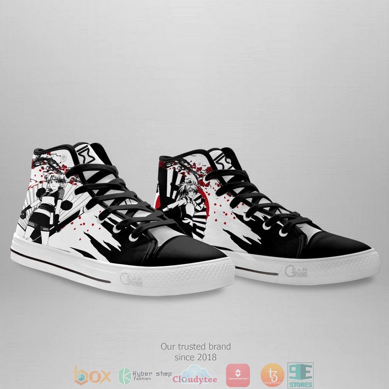 Temari NRT Japan Style High Top Canvas Shoes 3 Temari NRT Japan Style High Top Canvas Shoes 1 2