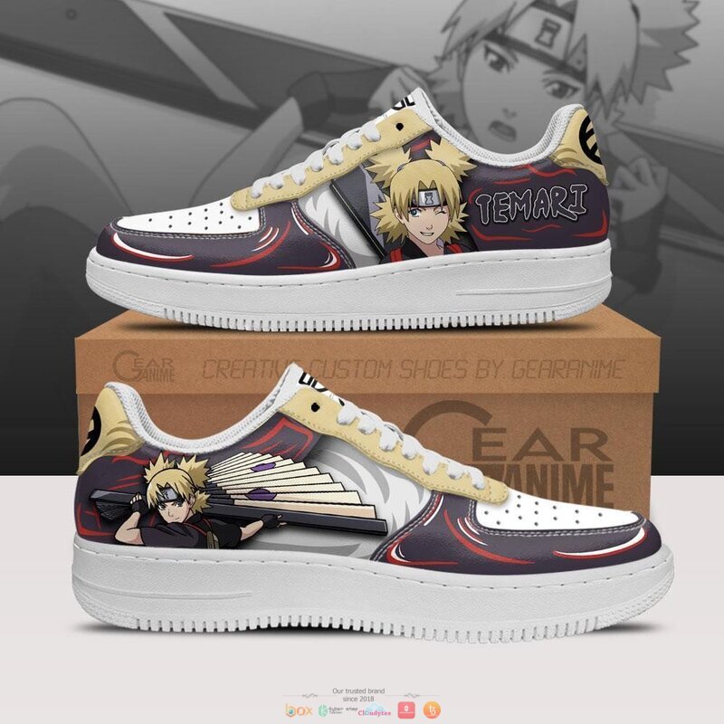 Temari Naruto Anime Nike Air Force Shoes