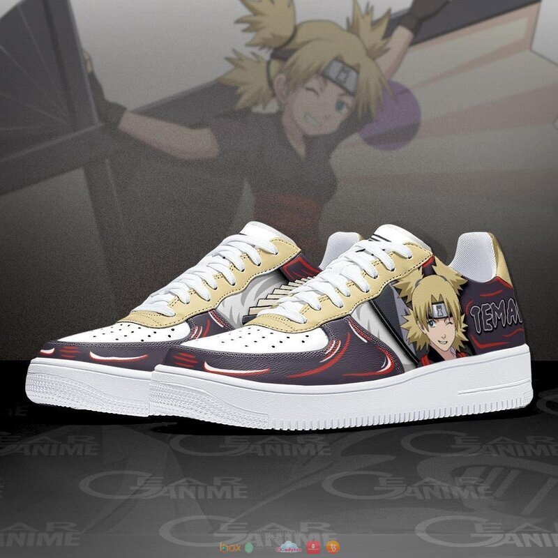 Temari Naruto Anime Nike Air Force Shoes 1